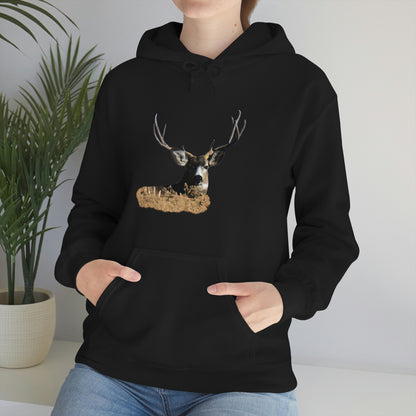 Mule Deer Buck   Unisex Heavy Blend™ Hooded Sweatshirt