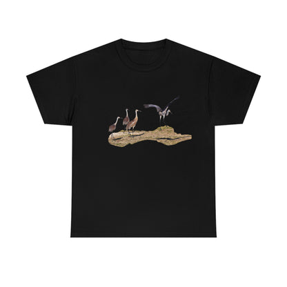 Sandhill Cranes    Unisex Heavy Cotton Tee