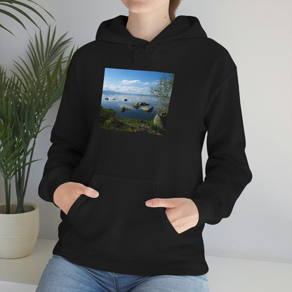 Klamath Lake & Crater Lake Rim.      Unisex Heavy Blend™ Hooded Sweatshirt