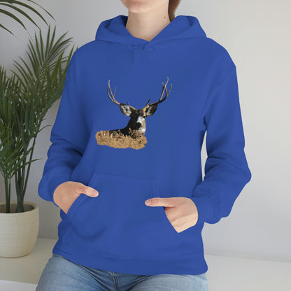 Mule Deer Buck   Unisex Heavy Blend™ Hooded Sweatshirt