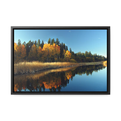 Rocky Point, Klamath Lake, Klamath Falls, Or.    Gallery Canvas Wraps, Horizontal Frame