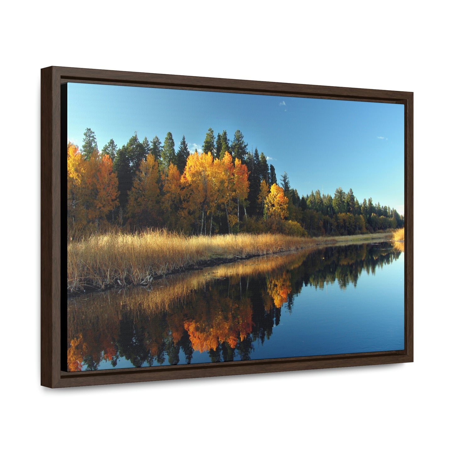 Rocky Point, Klamath Lake, Klamath Falls, Or.    Gallery Canvas Wraps, Horizontal Frame