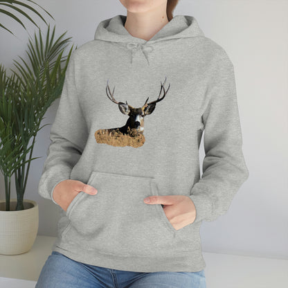 Mule Deer Buck   Unisex Heavy Blend™ Hooded Sweatshirt