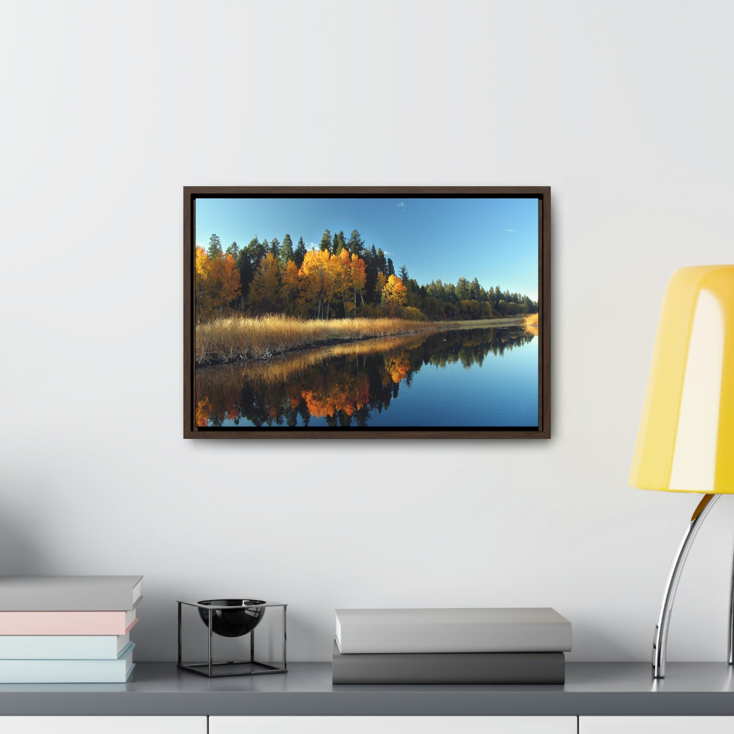 Rocky Point, Klamath Lake, Klamath Falls, Or.    Gallery Canvas Wraps, Horizontal Frame