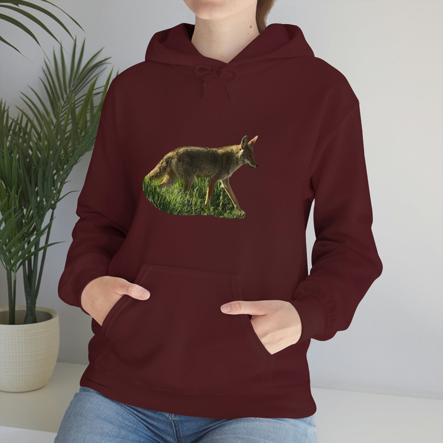 Coyote    Unisex Heavy Blend™ Hooded Sweatshirt