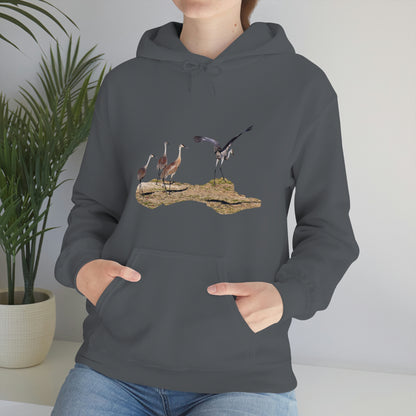 Sandhill Cranes     Unisex Heavy Blend™ Hooded Sweatshirt