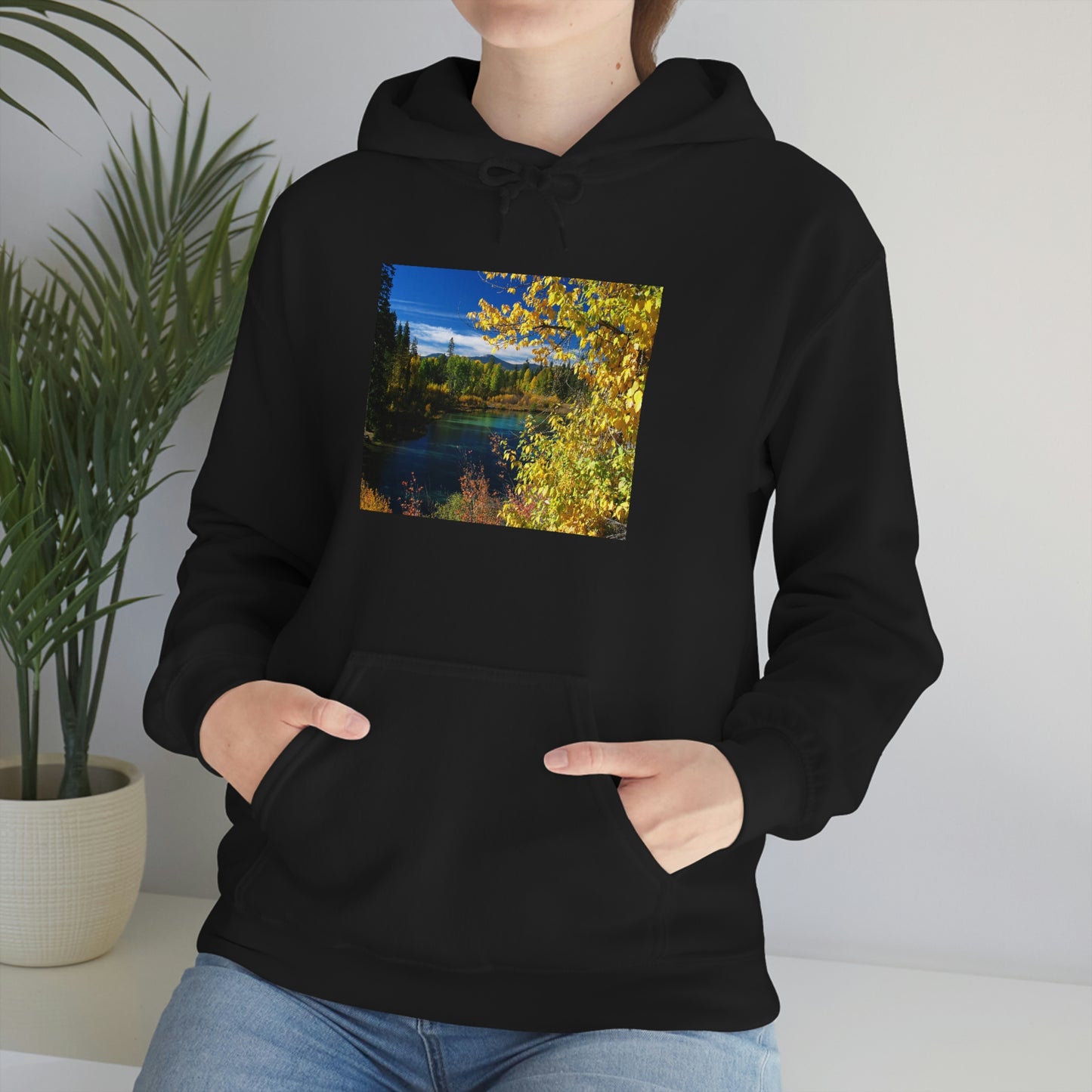 Wood River, Kimball State Park, Ft. Klamath Or.    Unisex Heavy Blend™ Hooded Sweatshirt